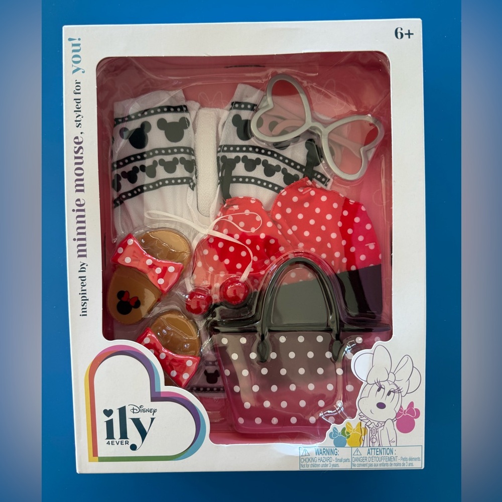 Disney ily Minnie Mouse doll outfit set